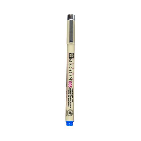 Rotulador Sakura Pigma Micron Azul 0,20mm