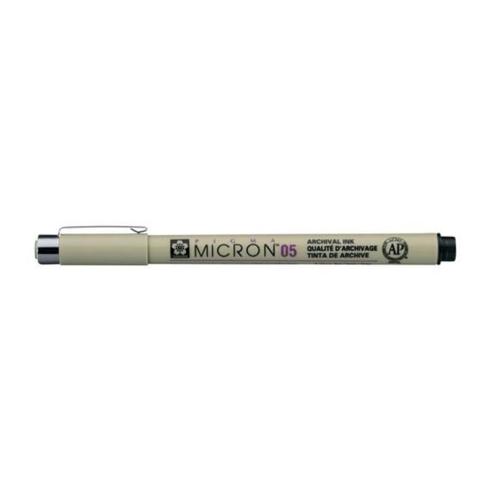 Rotulador Sakura Pigma Micron Negro 05 (0,45mm)