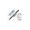 MARCADOR TRATTO ESCRITÓRIO FIBRA PONTO TRACE 0.7mm PRETO