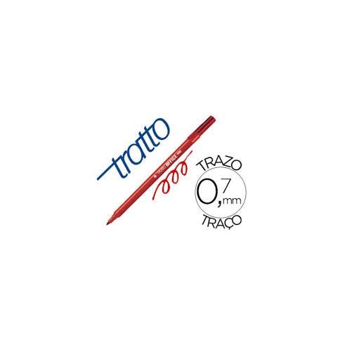 MARKER TRATTO ESCRITÓRIO FIBER POINT TRACE 0,7mm VERMELHO