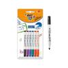 Marcadores Bic Kid Velleda para placa de bolha de 6 cores sortidas