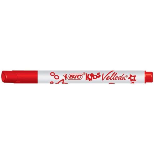 Marcadores Bic Kid Velleda para placa de bolha de 6 cores sortidas