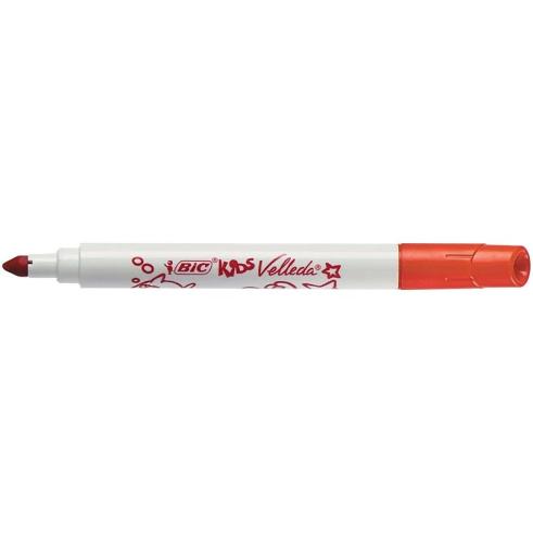 Marcadores Bic Kid Velleda para placa de bolha de 6 cores sortidas