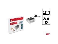 Apontador Duplo em Metal MP