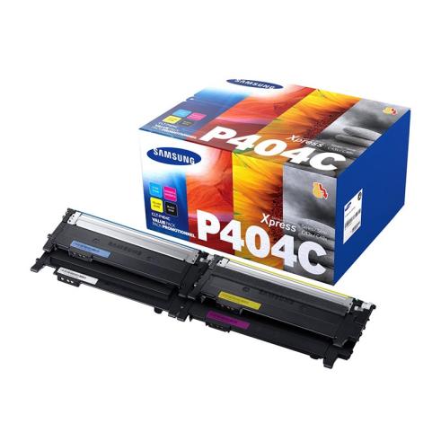 Samsung CLT-P404C Pacote de 4 Toners Originais