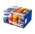 Samsung CLT-P404C Pacote de 4 Toners Originais