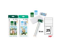 Conjunto de escrita para decoração de Safari MP