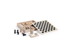 Conjunto de Jogos de Madeira