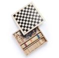 Conjunto de Jogos de Madeira
