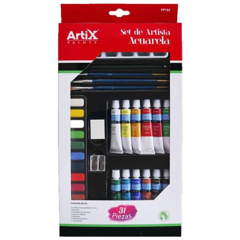 Conjunto Profissional de Tinta Aquarela