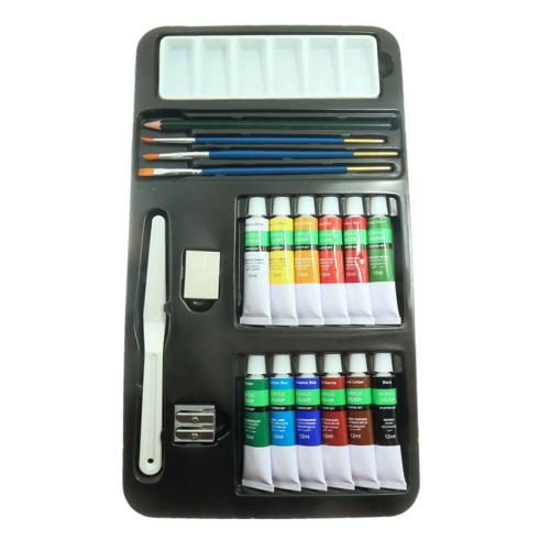 Conjunto de Tintas Acrílicas Profissionais