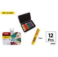 Conjunto de Tinta Pastel a óleo 12 Cores
