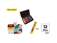 Conjunto de Tinta Pastel a óleo 12 Cores