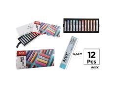Conjunto de Tintas Pastel Redondas 12 Cores