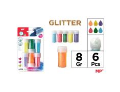Conjunto de Glitter com 6 Cores Neon PM253-03