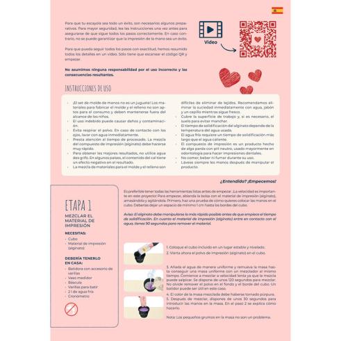 Conjunto de Moldes Manuais DIY EasyCrafts