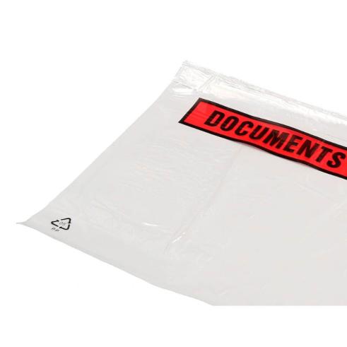 Envelope Porta-Documentos Autocolante 225x165 mm Embalagem com 100 unidades Q-Connect