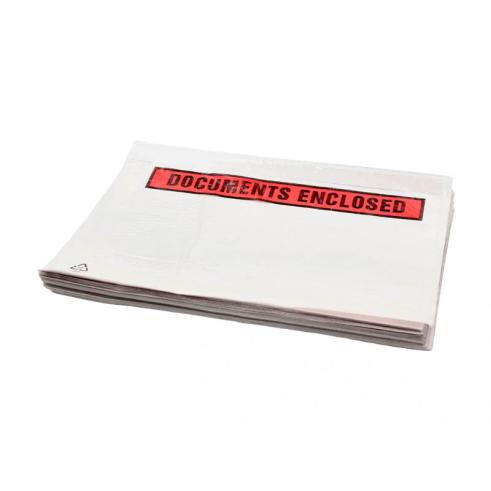 Envelope Porta-Documentos Autocolante 225x165 mm Embalagem com 100 unidades Q-Connect