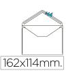 ENVELOPE LIDERPAPER n.21 WHITE c6 114x162 mm GOMMED. PEAK FLAP. CAIXA DE 500 UNIDADES