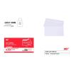 Envelopes Brancos 220X110 mm (DL, americano) - 20 unidades