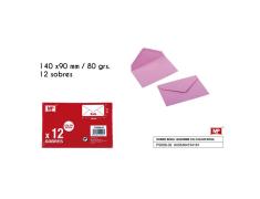 Envelopes de Casamento Rosa 140x90 mm - 12 unidades