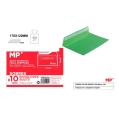 Envelopes Verde 176x120mm (comercial) - 10 Unidades
