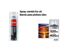 Spray Verniz para Pintura a Óleo 400ml Artix