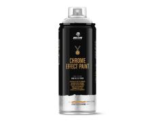 Spray de Tinta Efeito Cromo Prata MTN PRO
