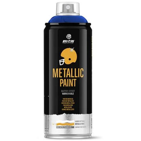 Spray de Tinta Metálica MTN PRO Azul Escuro R-5026