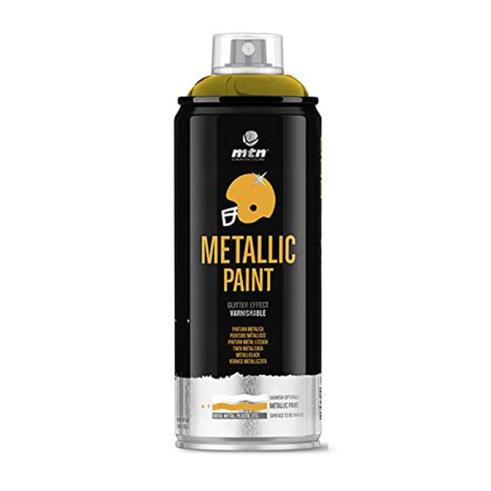 Spray de Tinta Metálica MTN PRO Dourada R-1036