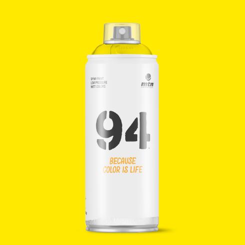 Spray de Pintura Montana Colors MTN 94 RV-1021 Amarillo Claro