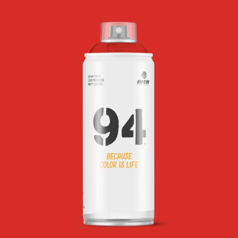 Spray de Pintura Montana Colors MTN 94 RV-116 Rojo Sangre