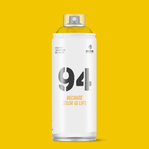 Spray de Pintura Montana Colors MTN 94 RV-177 Amarelo Eldorado