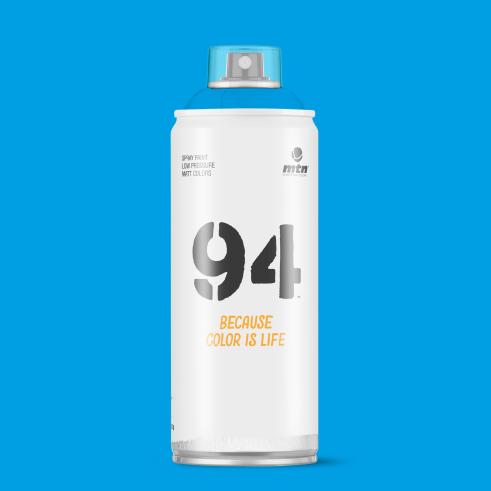 Spray de Pintura Montana Colors MTN 94 RV-245 Cian