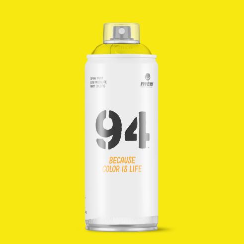 Spray de Pintura Montana Colors MTN 94 RV-267 Amarillo Azufre
