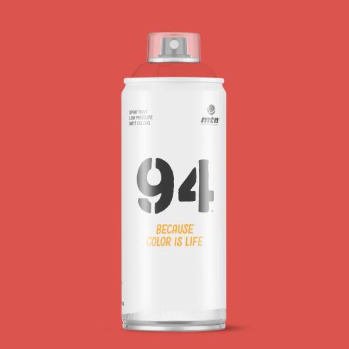 Spray de Pintura Montana Colors MTN 94 RV-3017 Rojo Fiebre