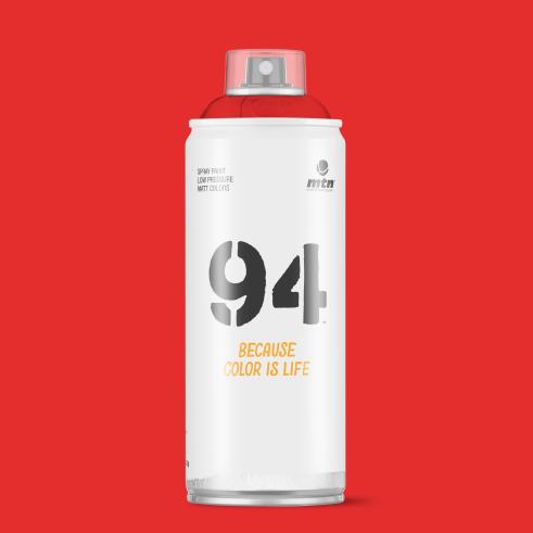 Spray de Pintura Montana Colors MTN 94 RV-3020 Rojo Claro