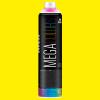 Spray de Pintura MTN Mega Amarillo Claro