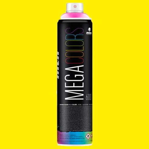 Spray de Pintura MTN Mega Amarillo Claro