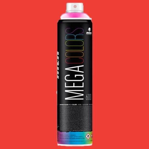 Spray de Pintura MTN Mega Rojo Claro​