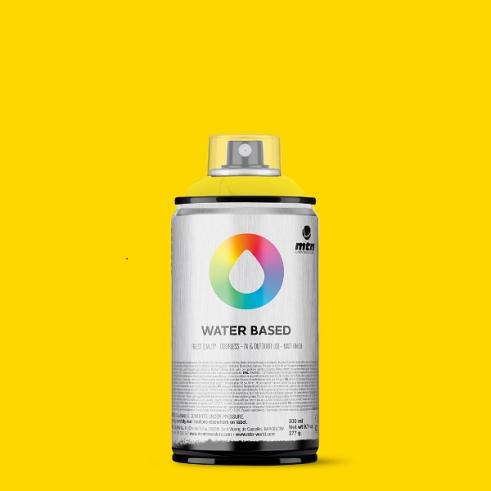 Spray de Pintura MTN Water Based Amarillo Claro (300 ml)