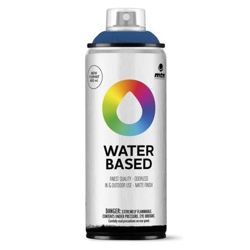 Spray de Pintura MTN Water Based Azul Tornado (400 ml)