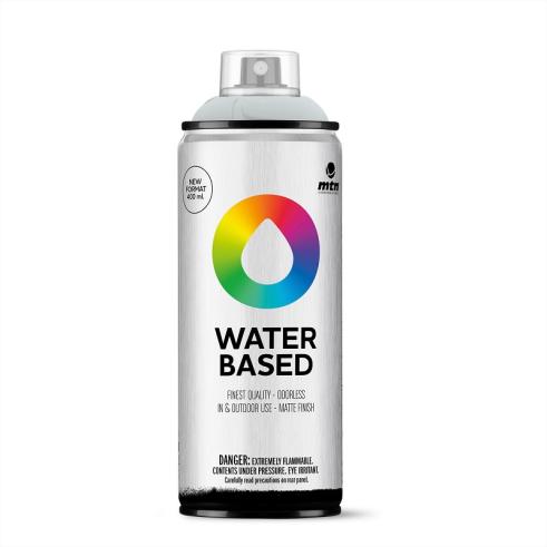 Spray de Pintura MTN Water Based Gris Claro (400 ml)