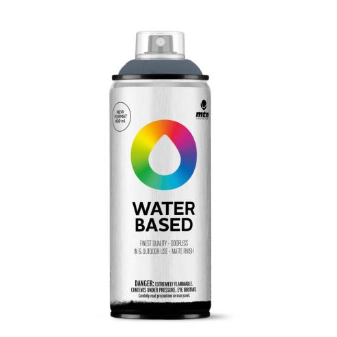 Spray de Pintura MTN Water Based Gris Sputnik (400 ml)