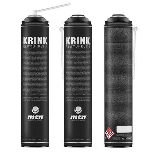 Spray MTN KRINK K750 Negro Mate