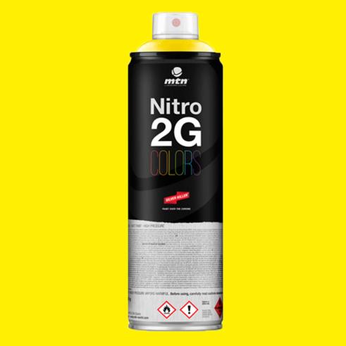 Spray MTN Nitro 2G Colors Amarelo Claro