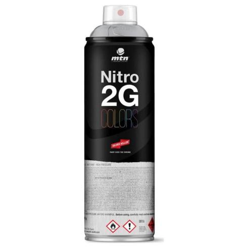 Spray MTN Nitro 2G Colors Prata