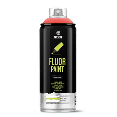Spray MTN Tinta Flúor Vermelho