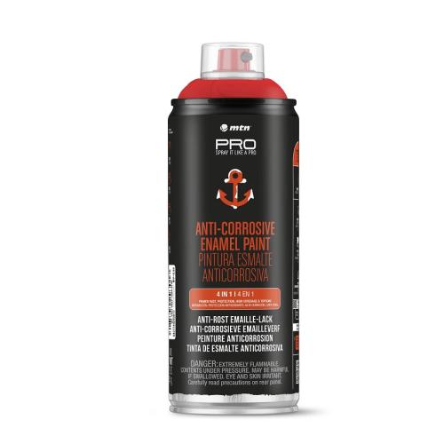 Spray MTN PRO Anticorrosivo Ral 3000 Vermelho