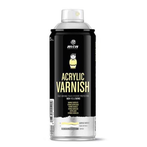 Spray MTN PRO Cetim Verniz Acrílico
